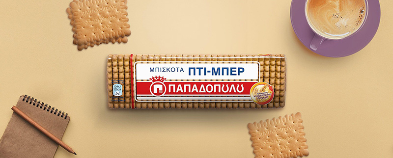 Papadopoulou sušenky Petit Beurre (PTI-BER) 225g 2